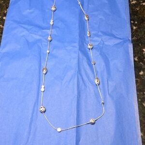 Brighton Silver Necklace with Decorative Accents